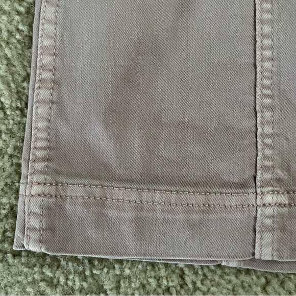 Wild Fable | Seamed Denim Rose Pink Mini Skirt - Picture 3 of 6